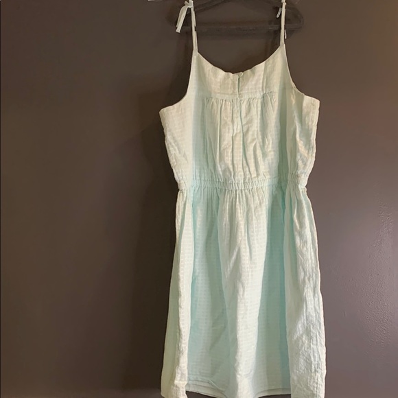 Gap Kids Light Blue Dress with Neon Yellow Accents size XXL Plus - Picture 3 of 4